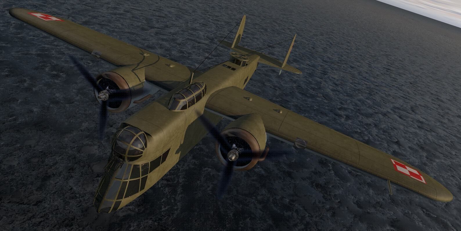 PZL P-30 Zubr - LWS-6 Bison 3D model_10