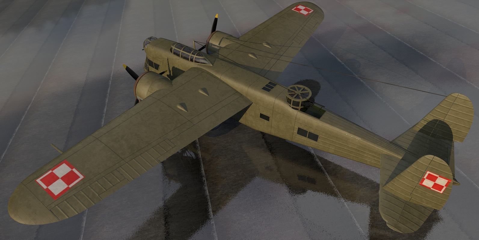 PZL P-30 Zubr - LWS-6 Bison 3D model_1