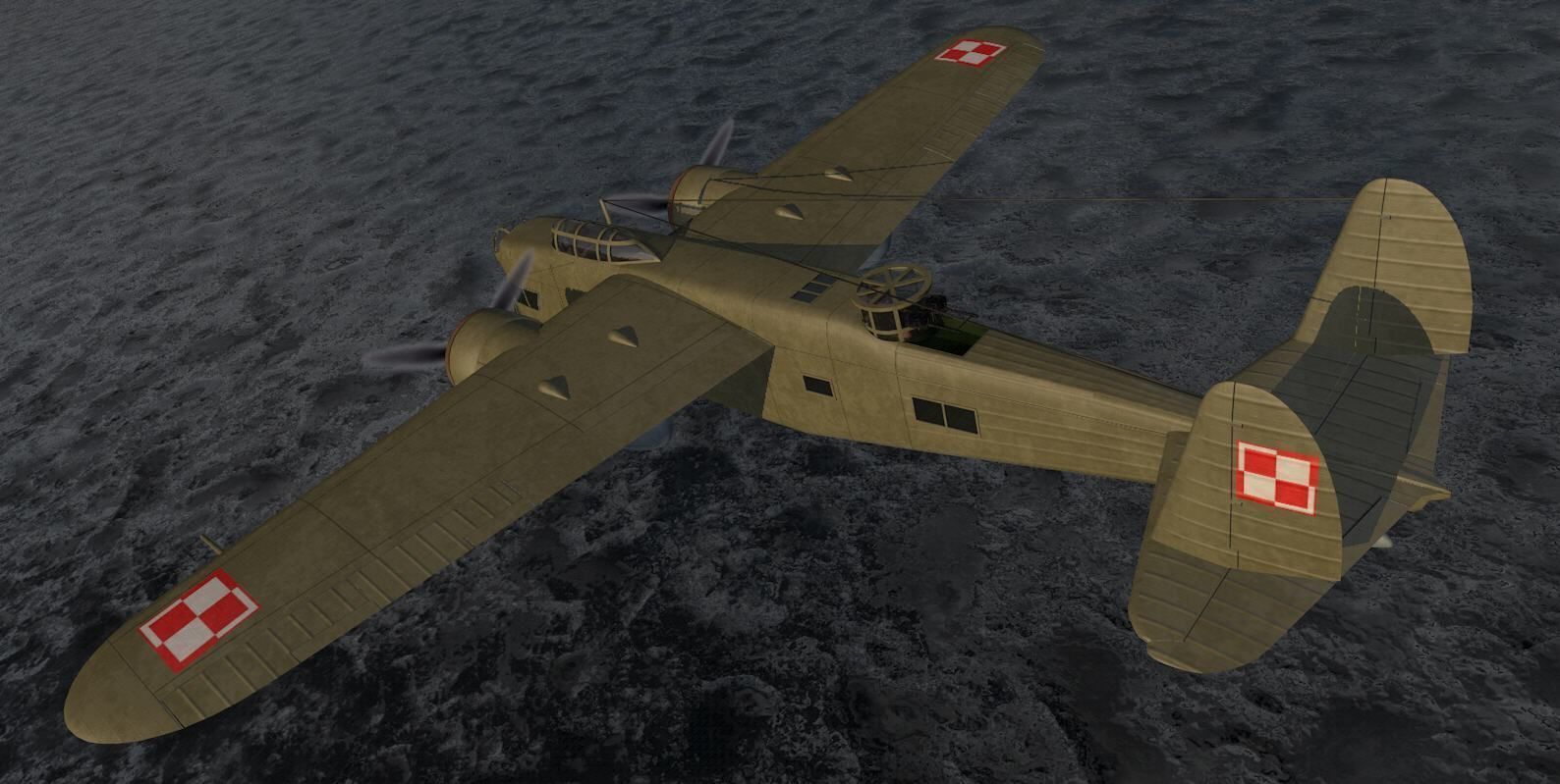 PZL P-30 Zubr - LWS-6 Bison 3D model_9