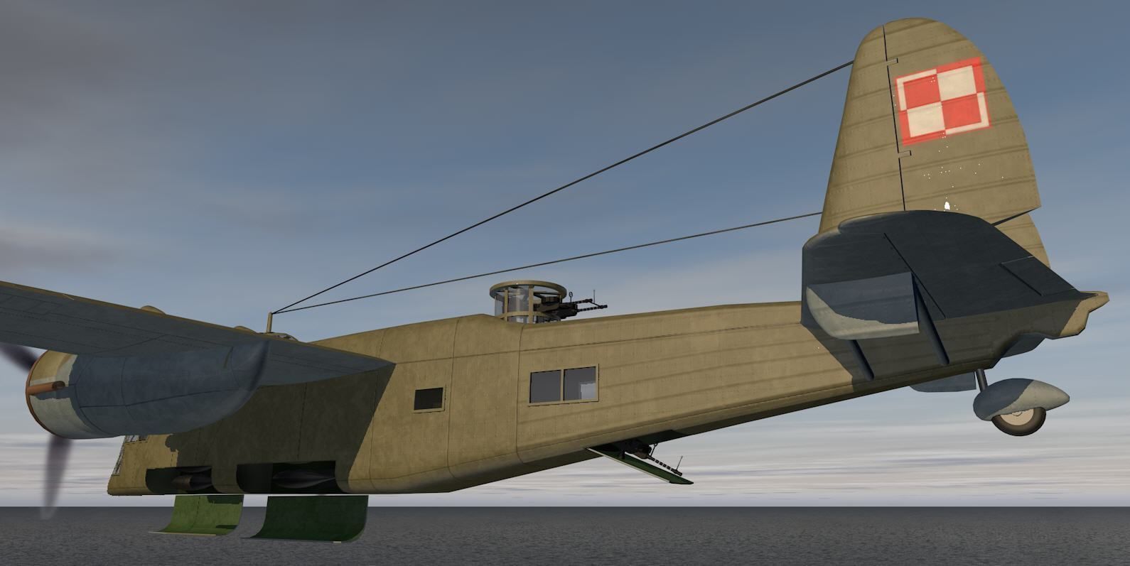 PZL P-30 Zubr - LWS-6 Bison 3D model_12