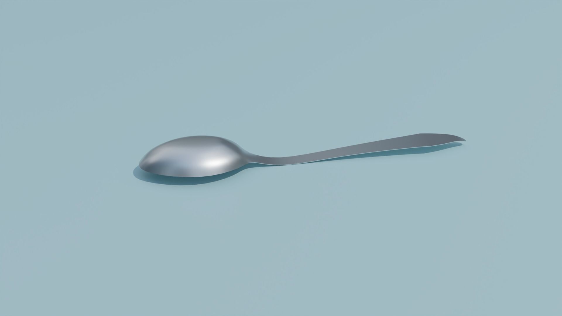 Spoon 3D model_1