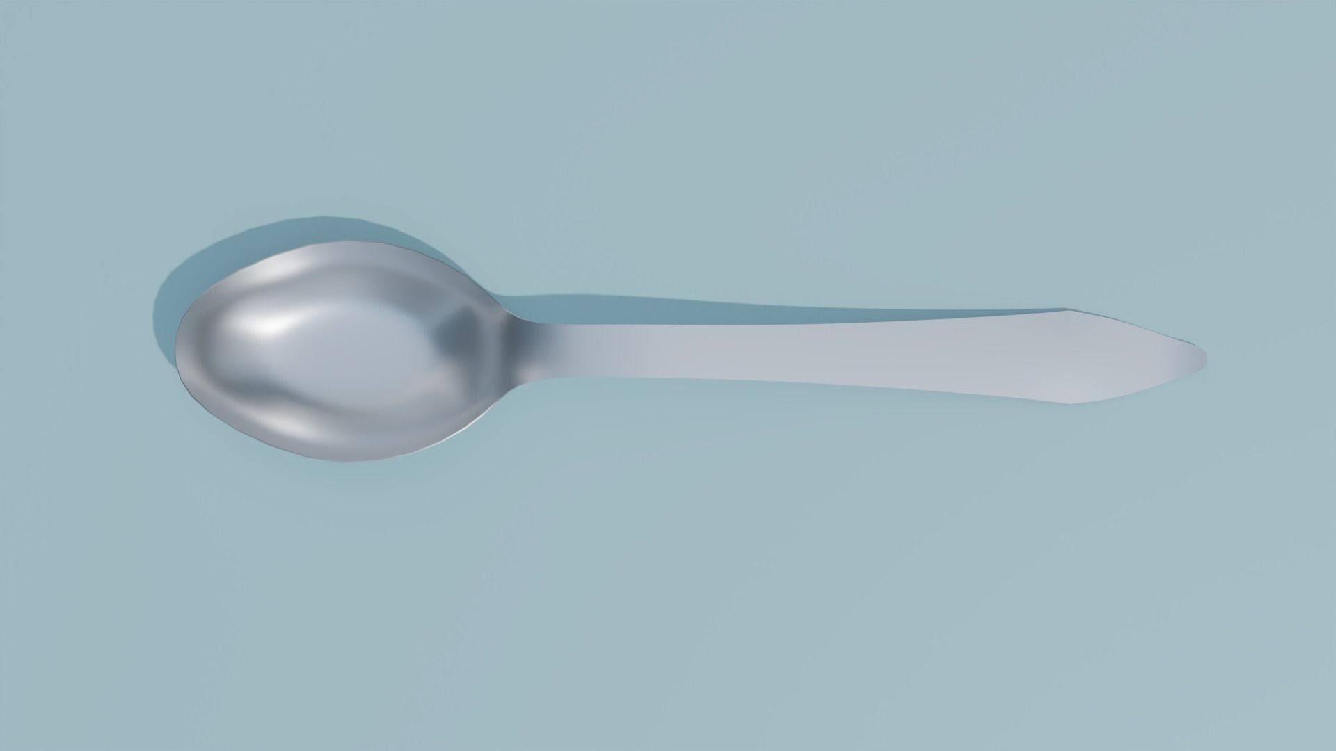 Spoon 3D model_9