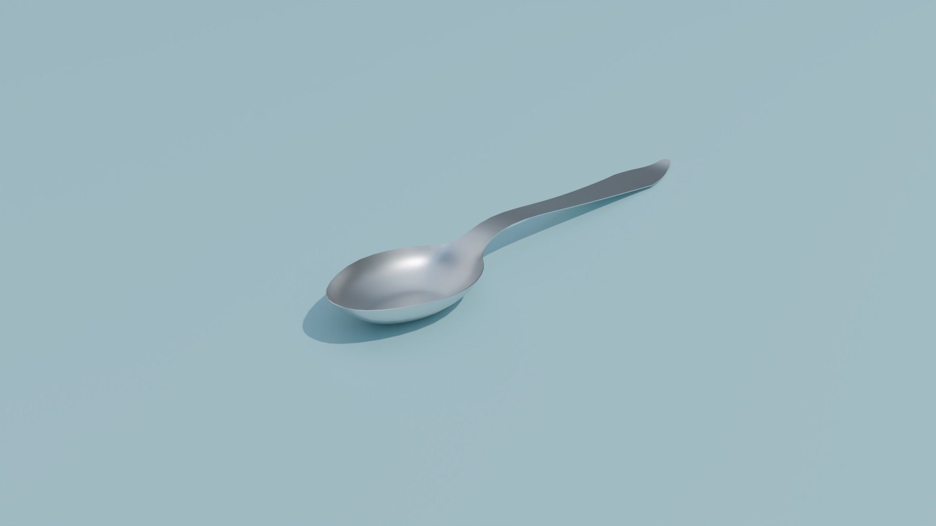 Spoon 3D model_2