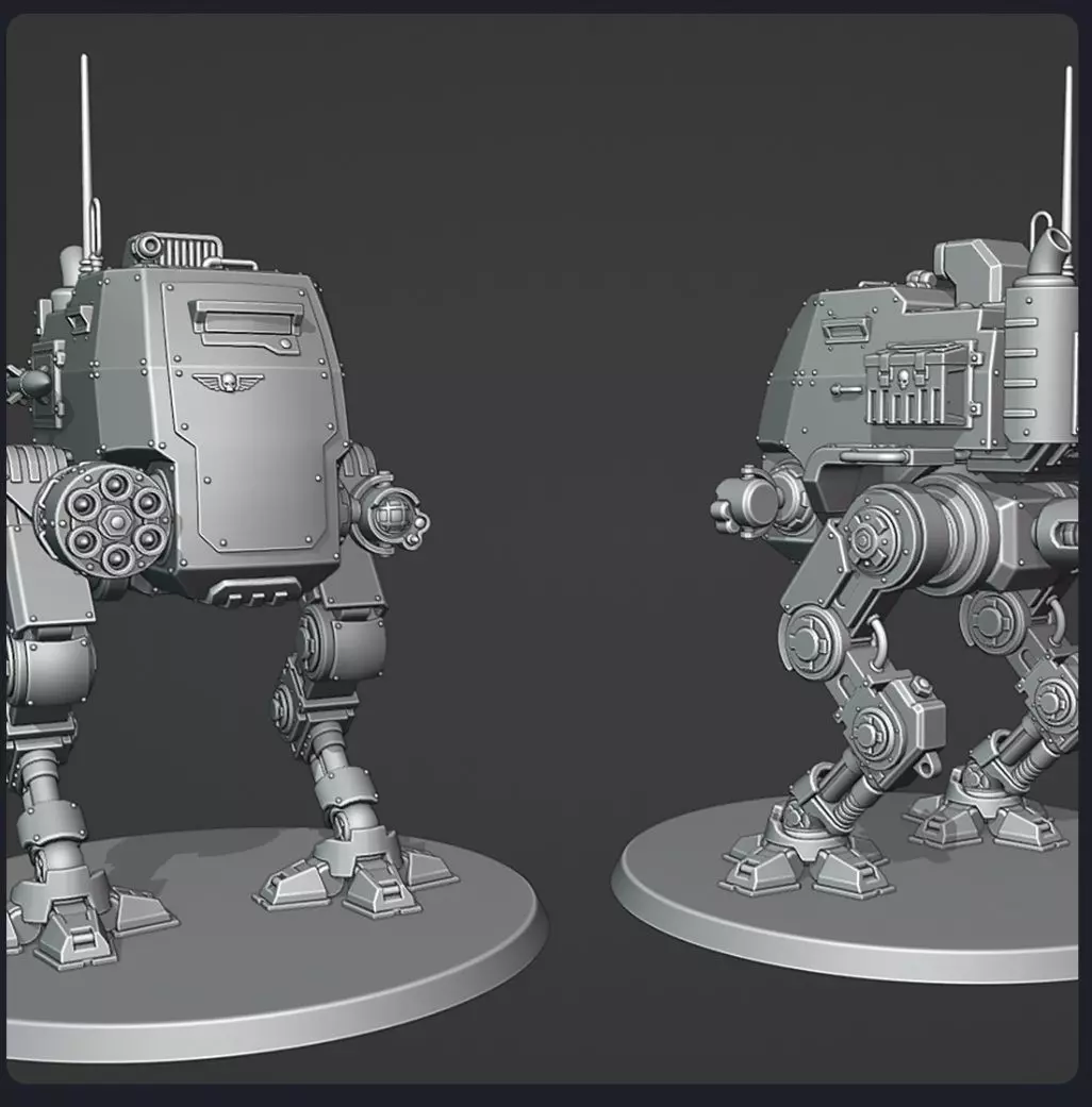 new armored walker 3D model_0