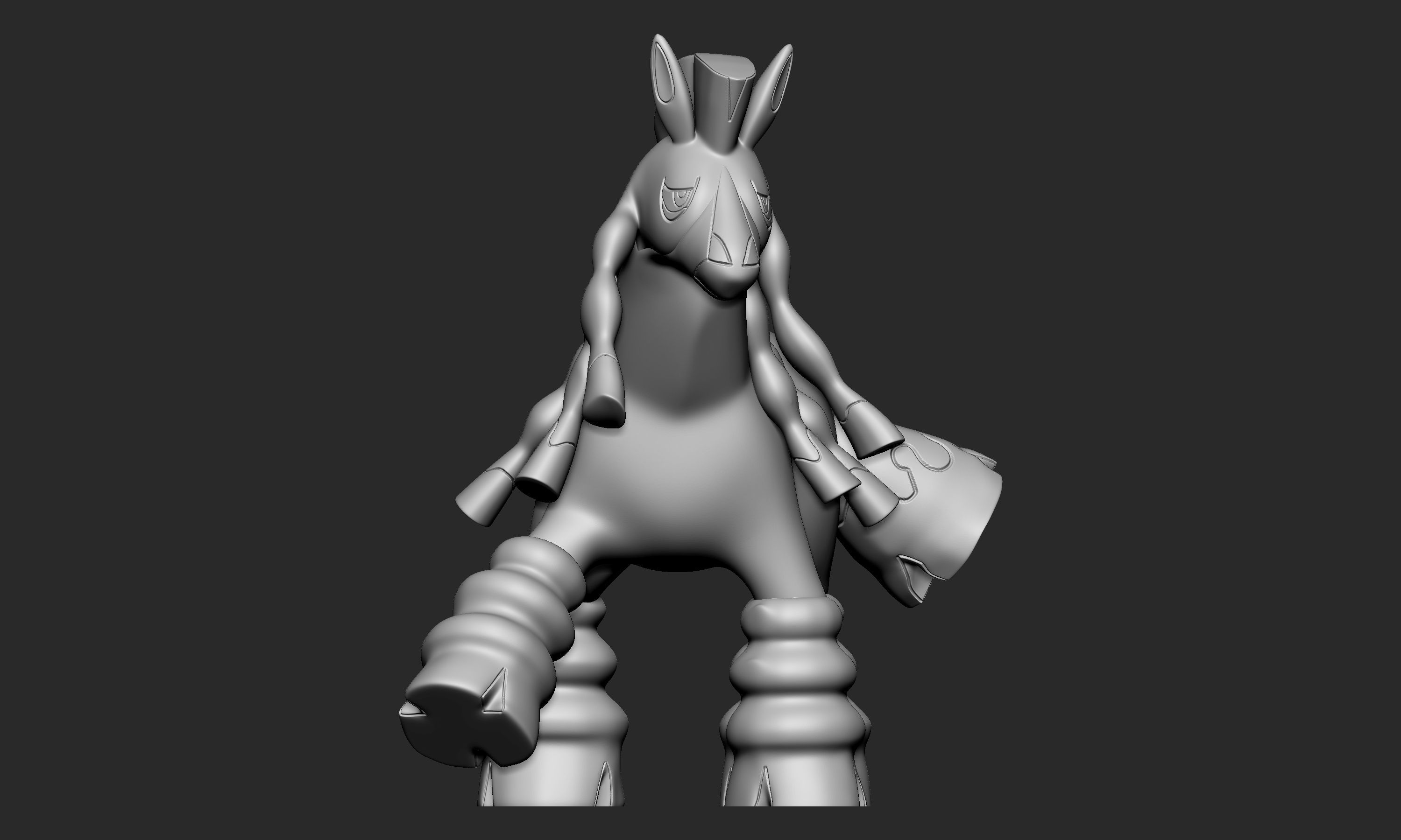 Pokemon - Mudsdale with 2 poses 3D print model_7