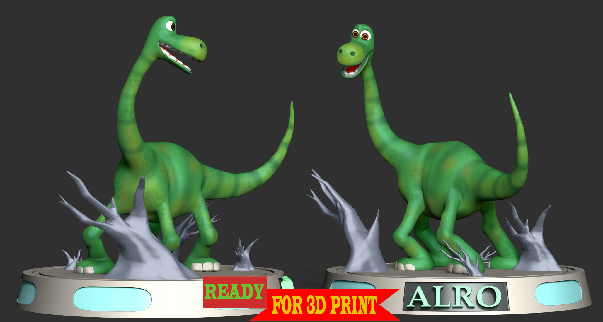 Alro - The Good Dinosaur 3D print model_4