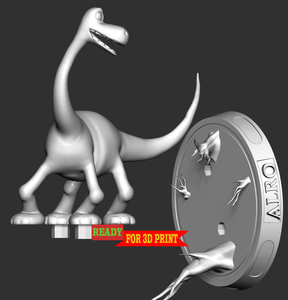 Alro - The Good Dinosaur 3D print model_3