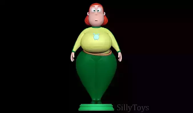Shelby with Yolkian Outfit 3D print model