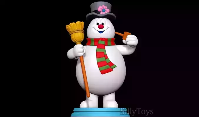 Frosty the Snowman  3D print model