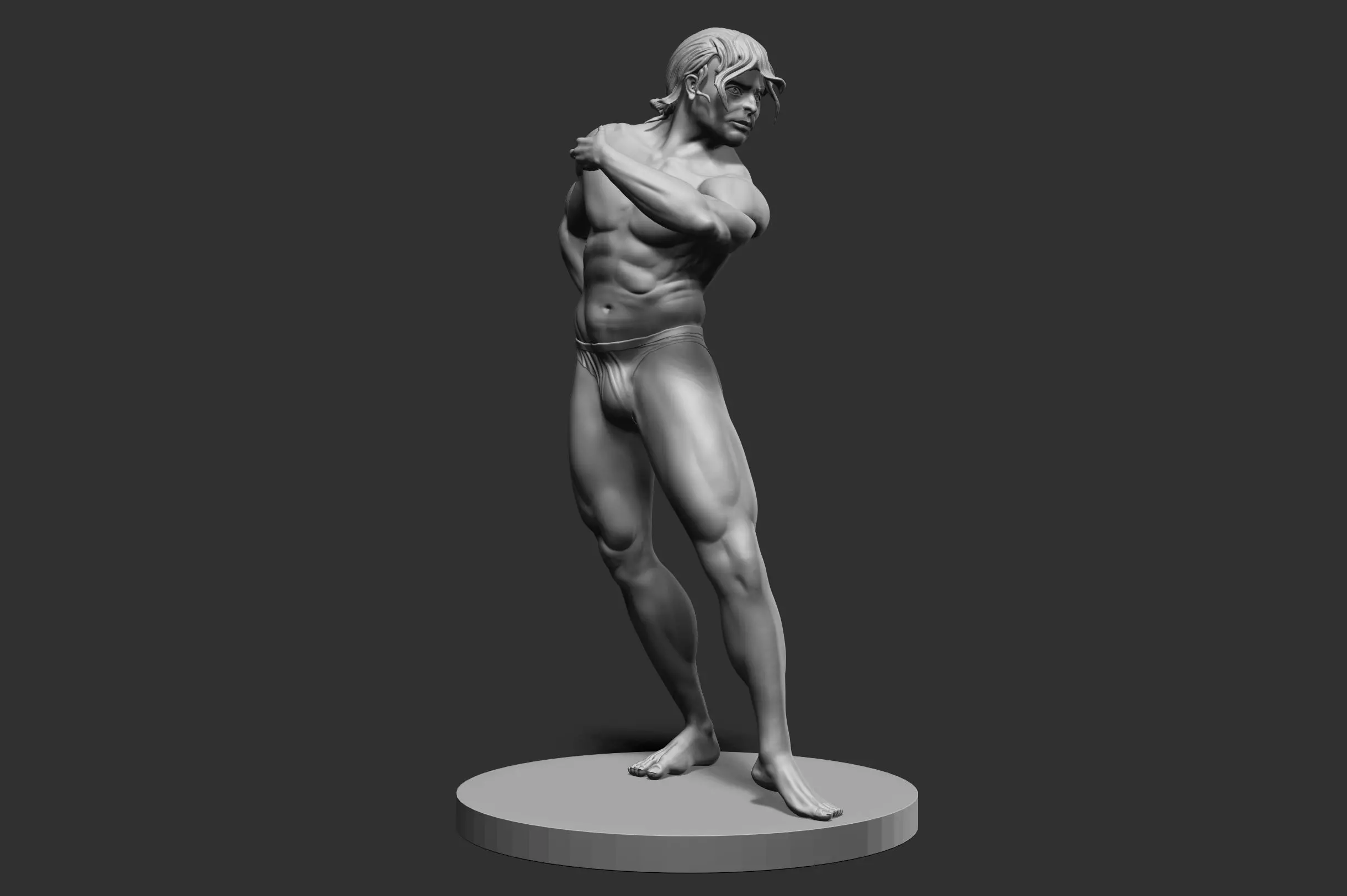 human figure - anatomy 3D print model