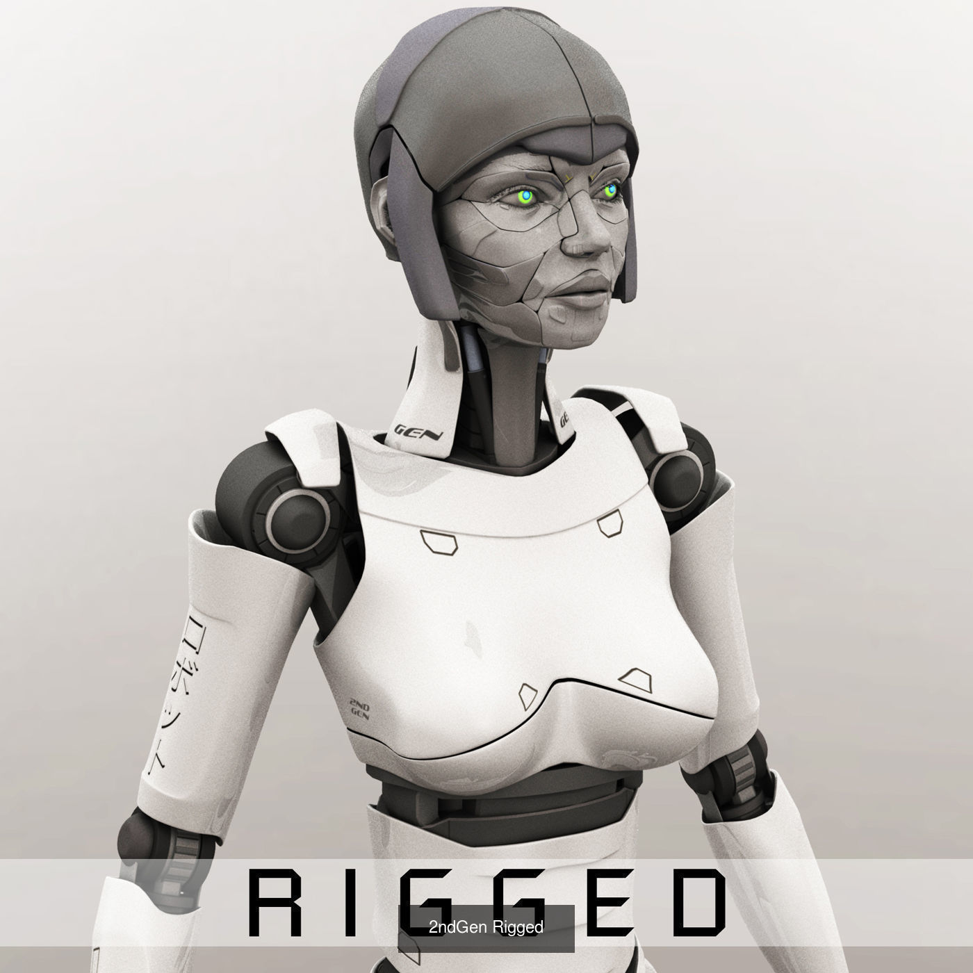 Robots Pack 3D Model Collection_2