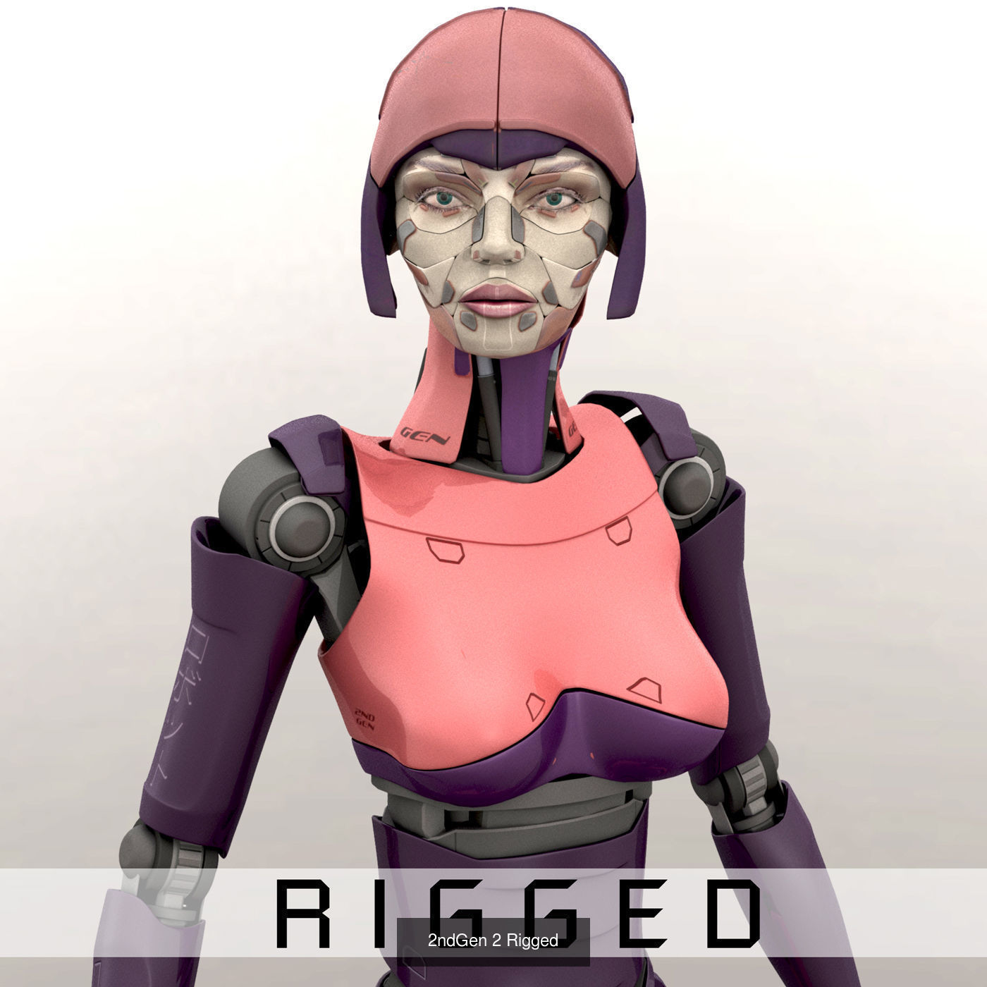 Robots Pack 3D Model Collection_1