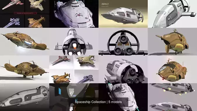 Spaceship Collection aro spacecraft 