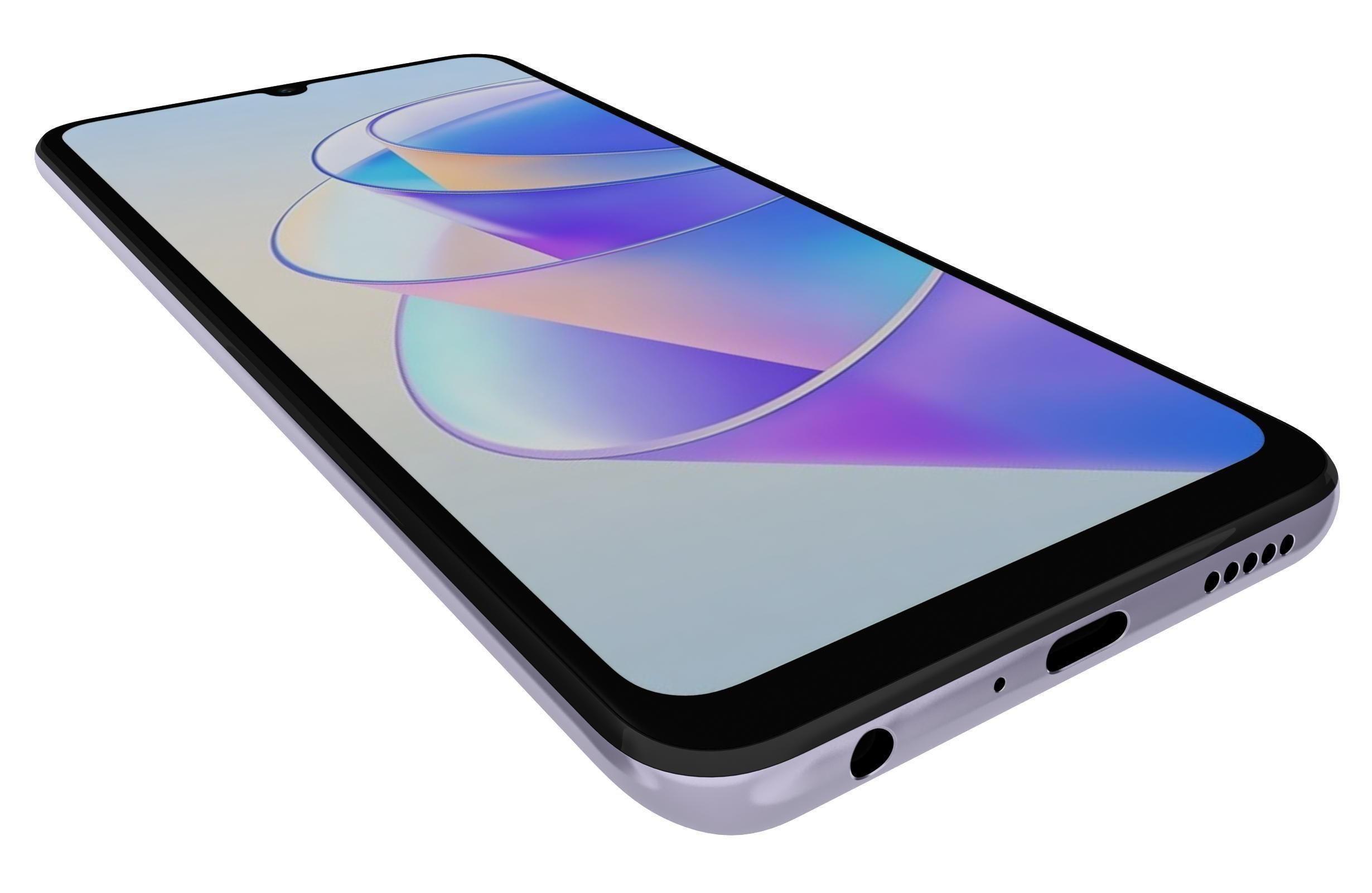 Honor Play 40 Plus Purple 3D model_12