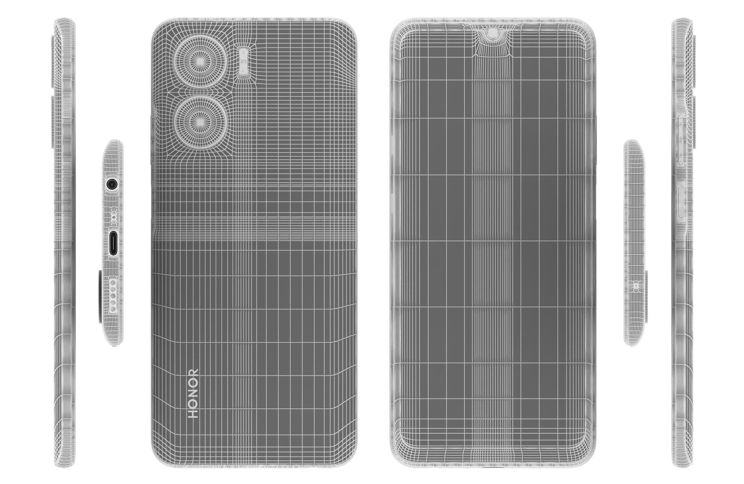 Honor Play 40 Plus Purple 3D model_17