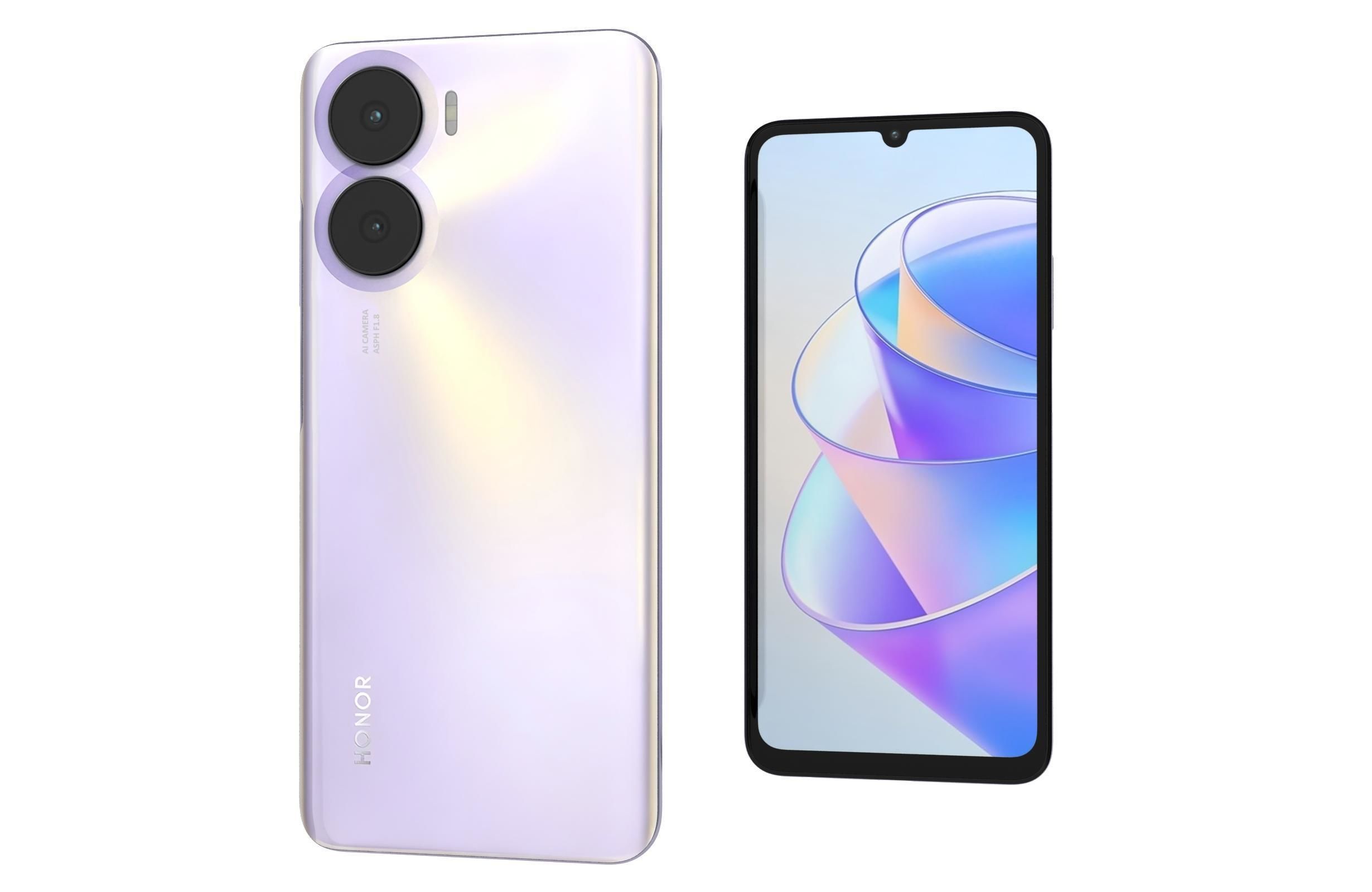 Honor Play 40 Plus Purple 3D model_7