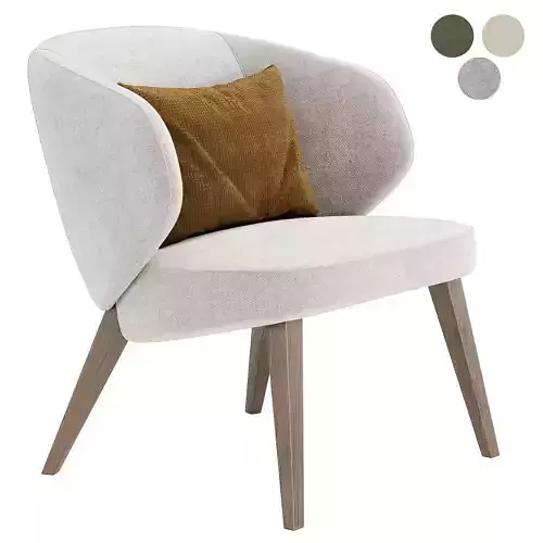BACK ME UP LOUNGE armchair