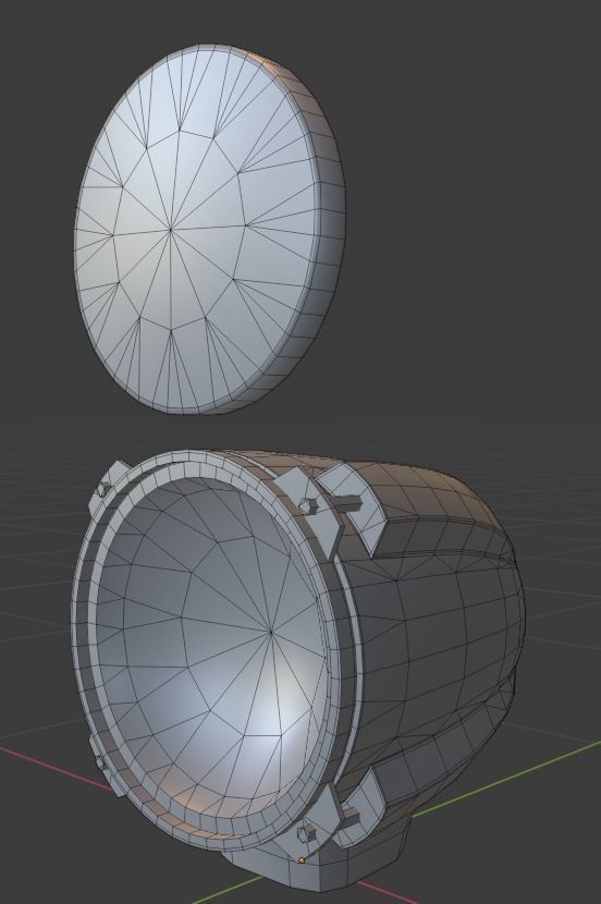 Off-Road Baja Light 3D model_3