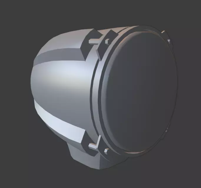 Off-Road Baja Light 3D model_0