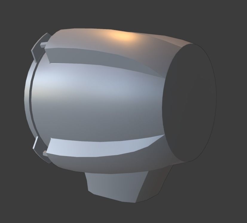 Off-Road Baja Light 3D model_1