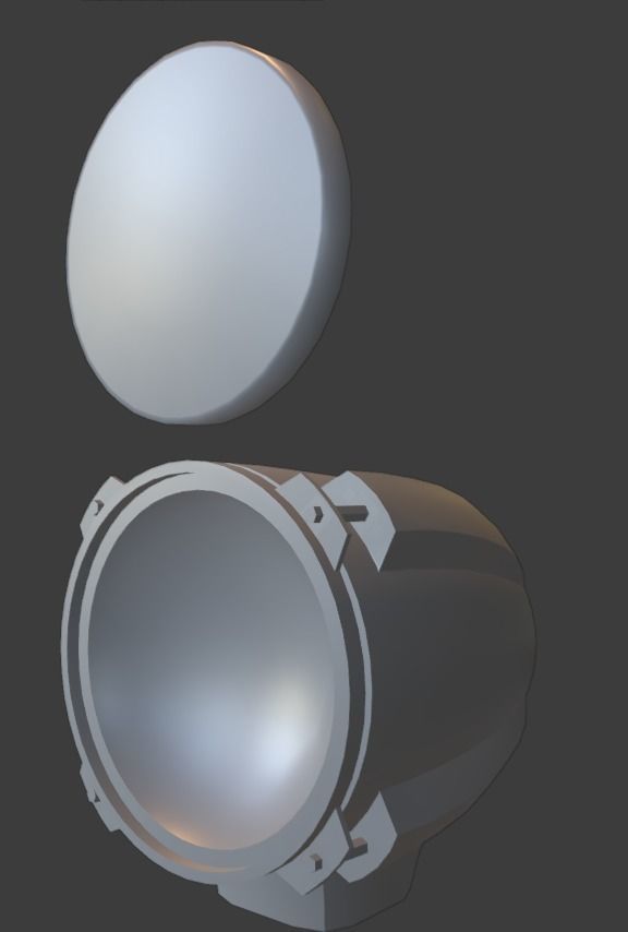 Off-Road Baja Light 3D model_2