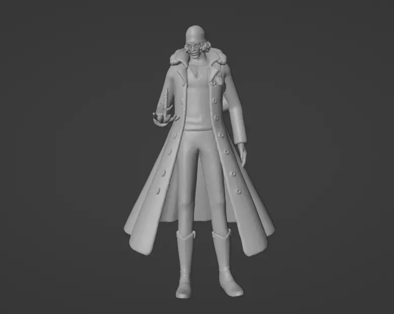 one piece aokiji kuzan 3D print model
