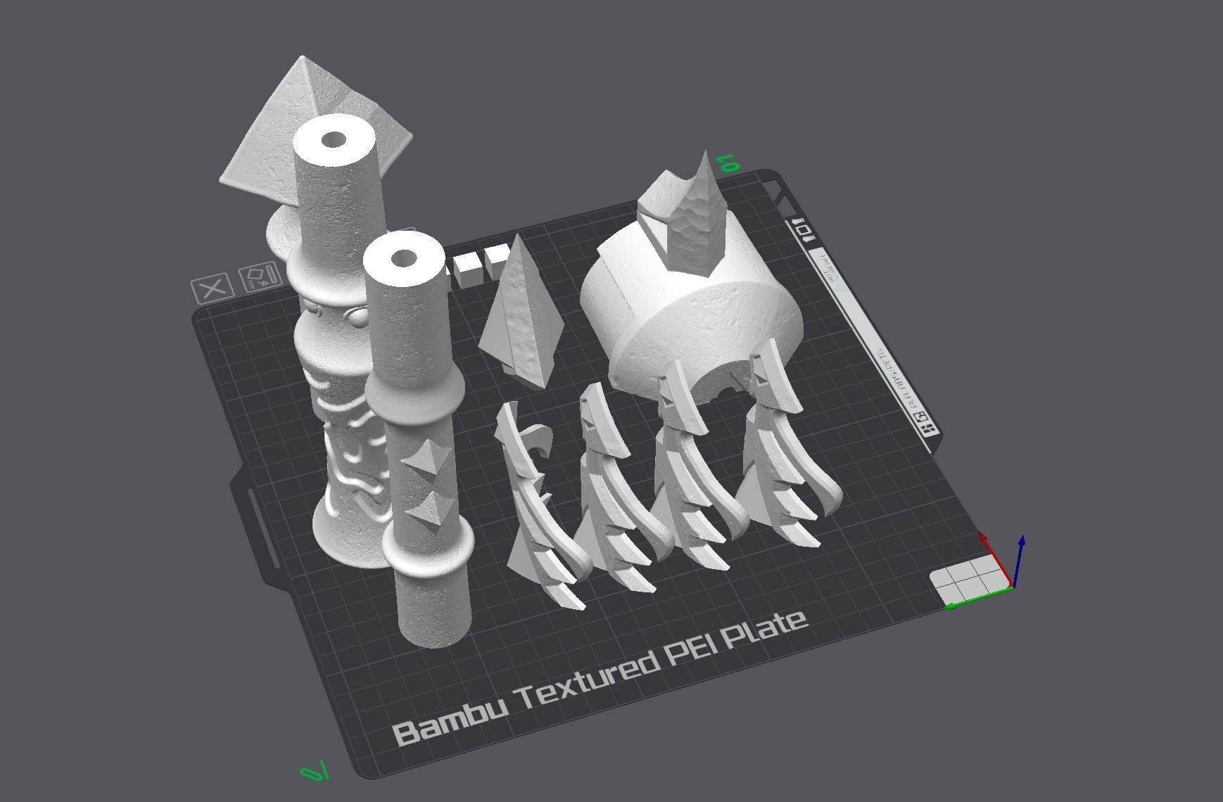 Fyr Alath Axe for 3d Printing 3D print model_5