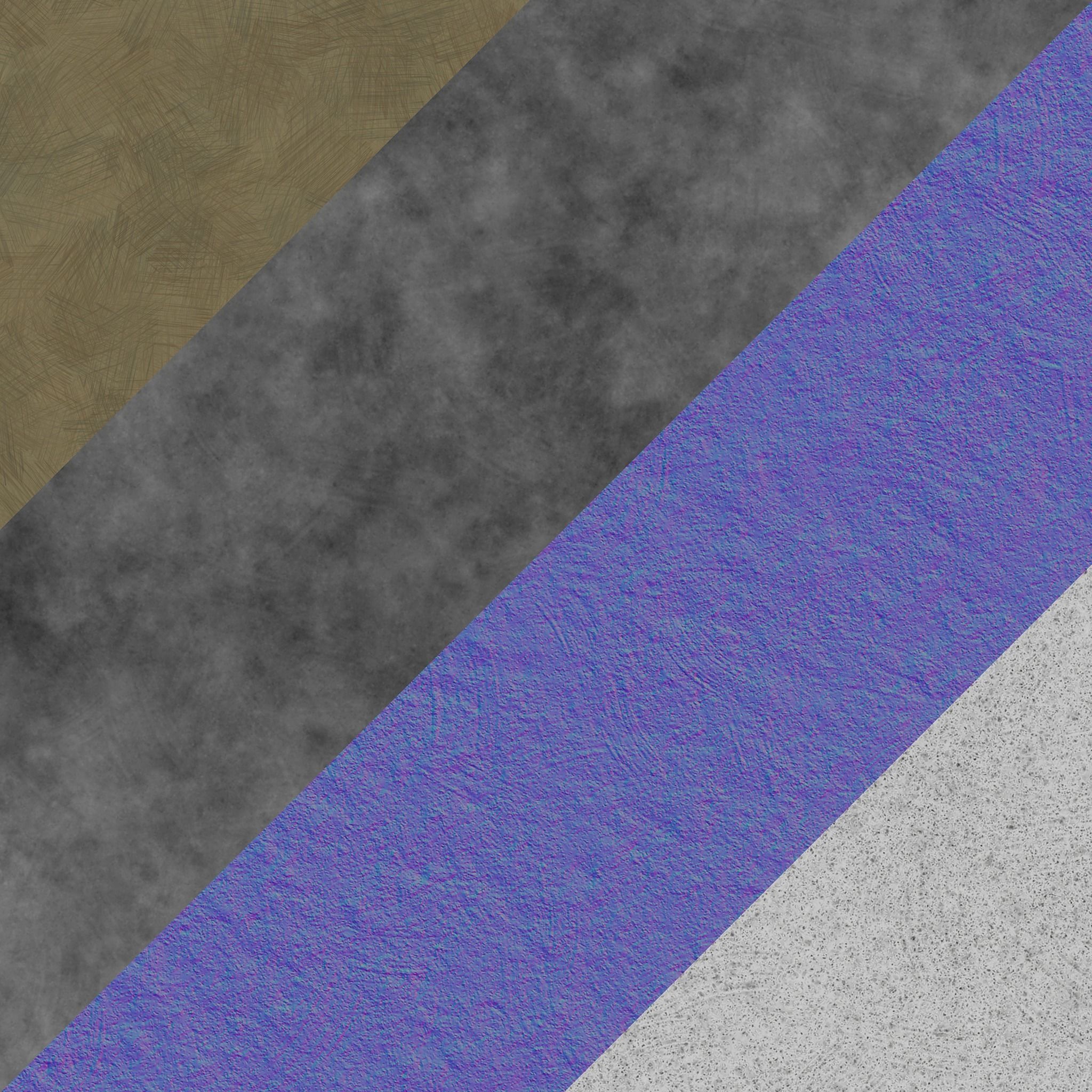 Procedural Stylized Concrete Texture_2