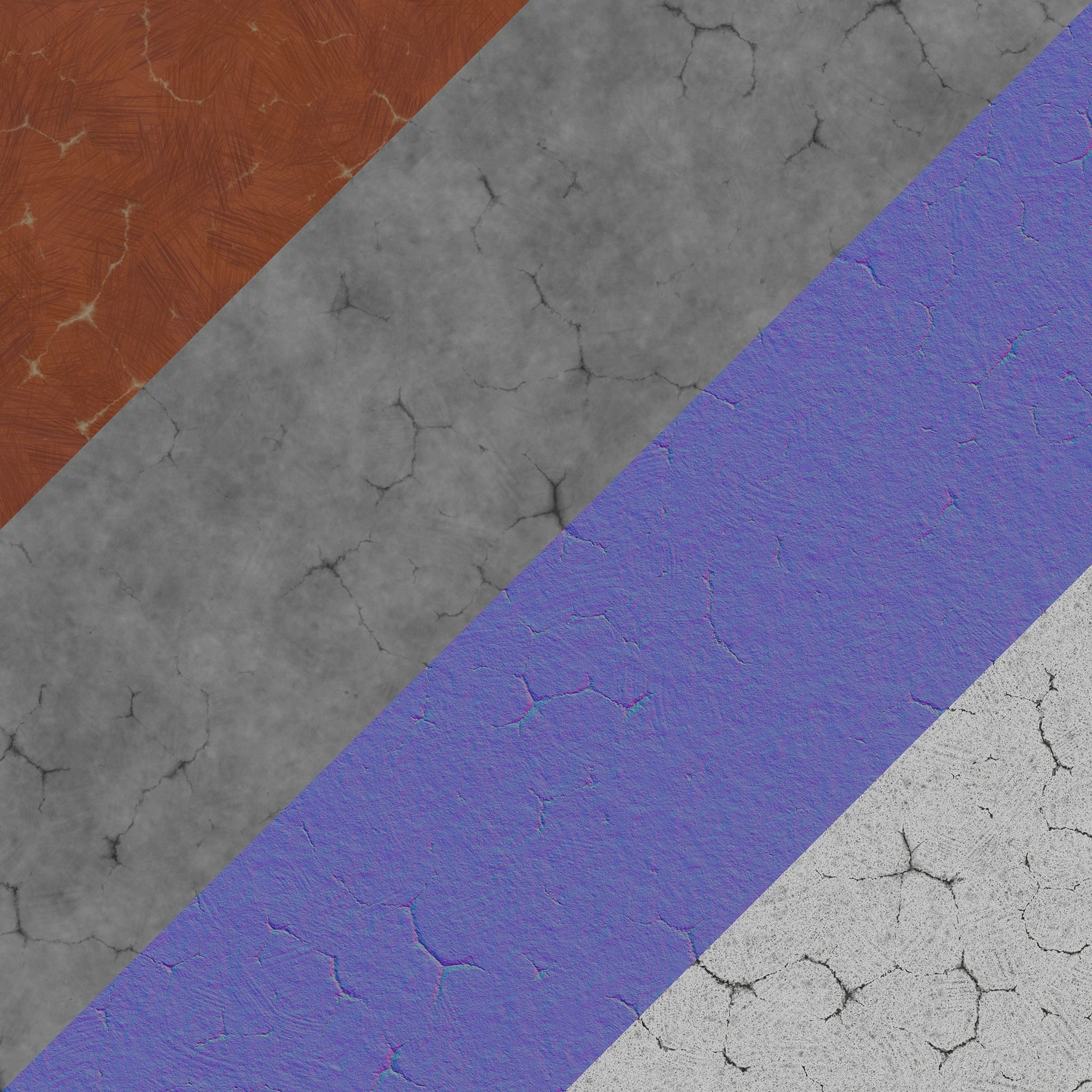 Procedural Stylized Concrete Texture_4