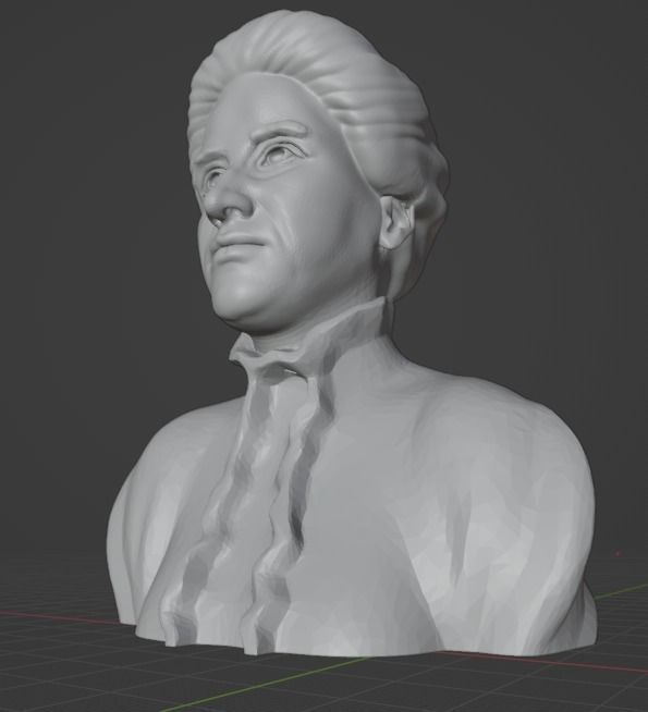 Rosa Luxemburg 3D print model_10