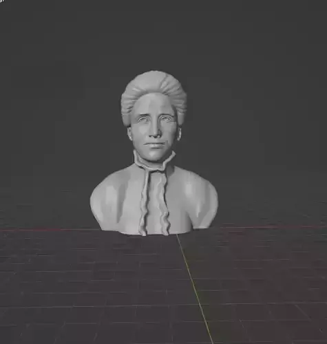 Rosa Luxemburg 3D print model