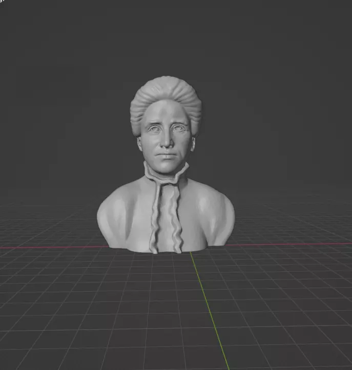 Rosa Luxemburg 3D print model_0