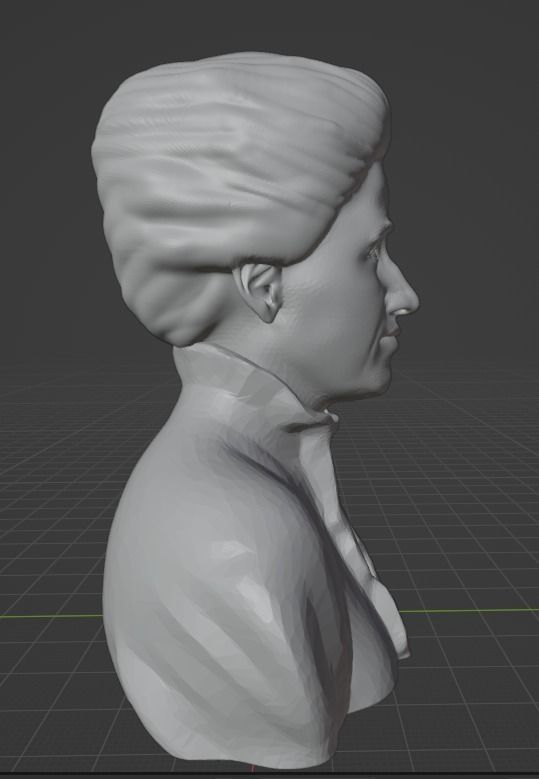Rosa Luxemburg 3D print model_16