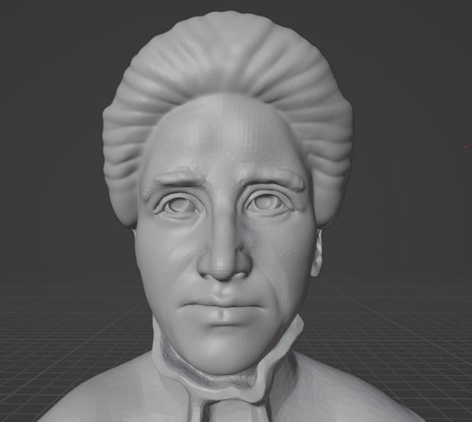 Rosa Luxemburg 3D print model_8