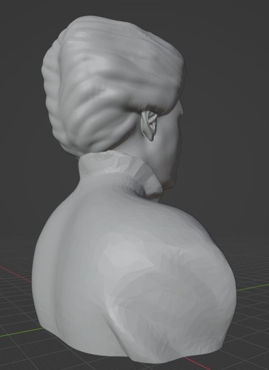 Rosa Luxemburg 3D print model_9