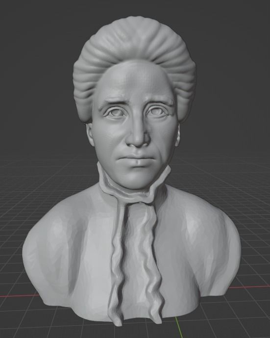Rosa Luxemburg 3D print model_20