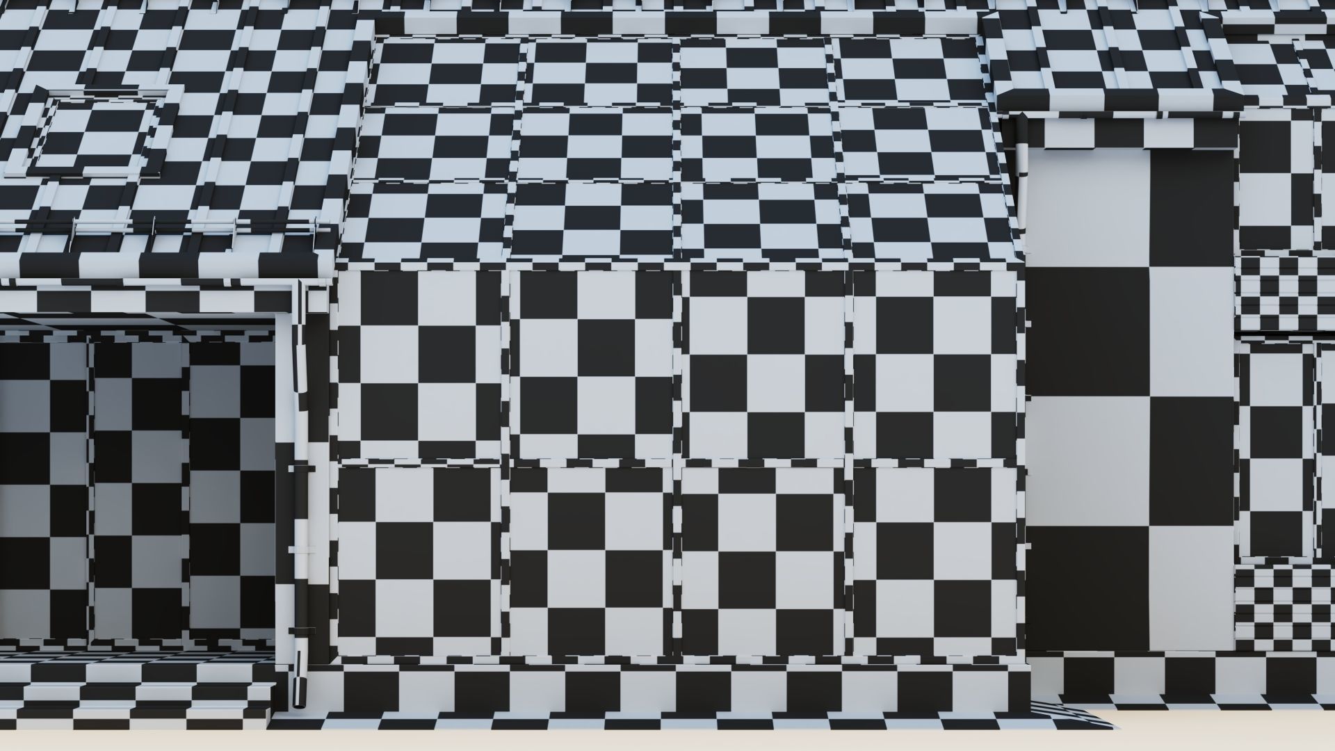 Modern cottage with winter garden 3D model_51