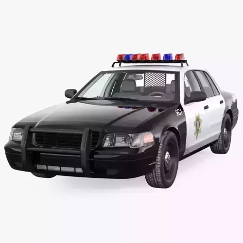 Las Vegas Police Car Generic