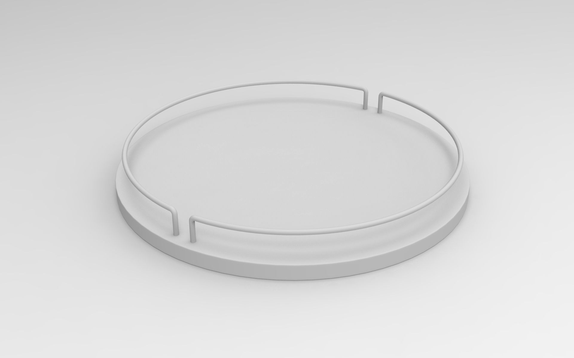 Vita Tray Low-poly 3D model_7