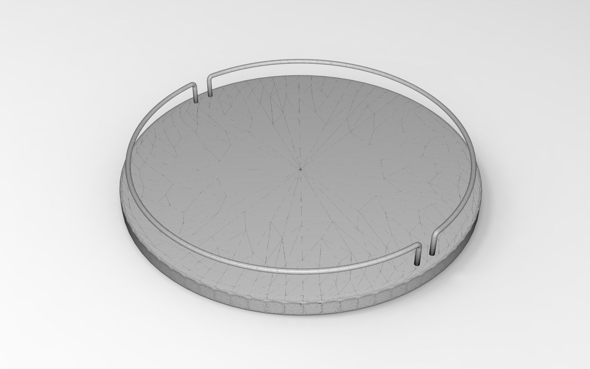 Vita Tray Low-poly 3D model_6