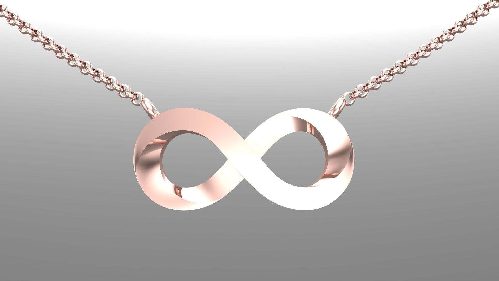 Pendant P12 The luxury female pendant 3D print model_1