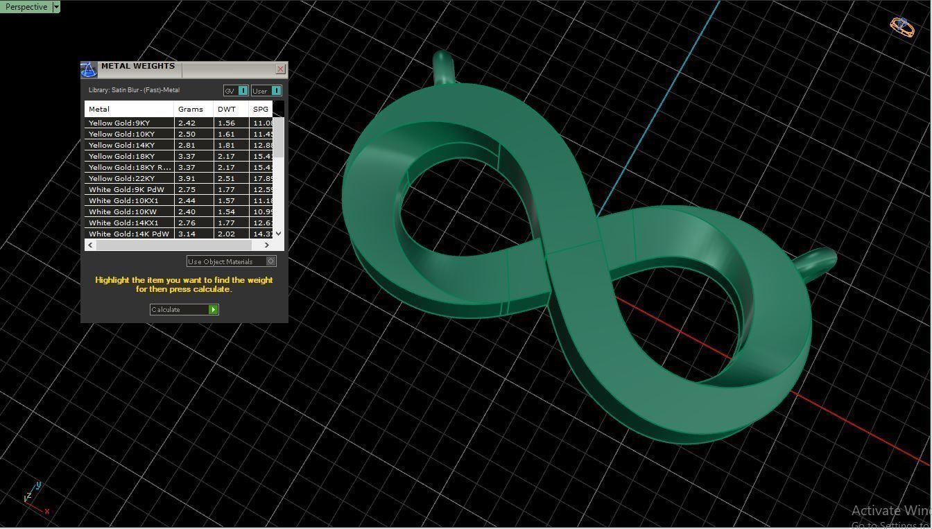 Pendant P12 The luxury female pendant 3D print model_8