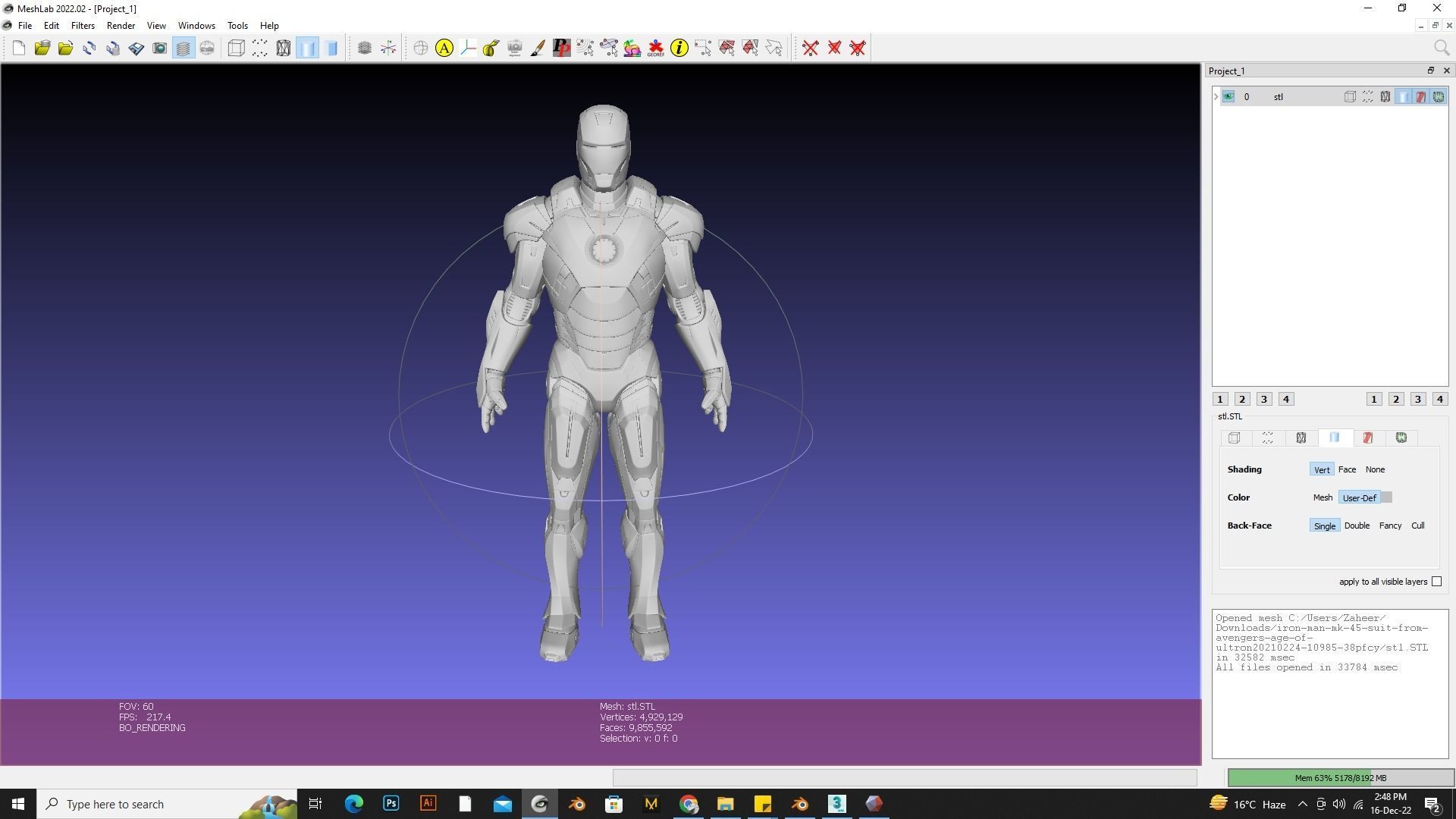  Iron Man Mark VII Armor3D Print 3D print model_6