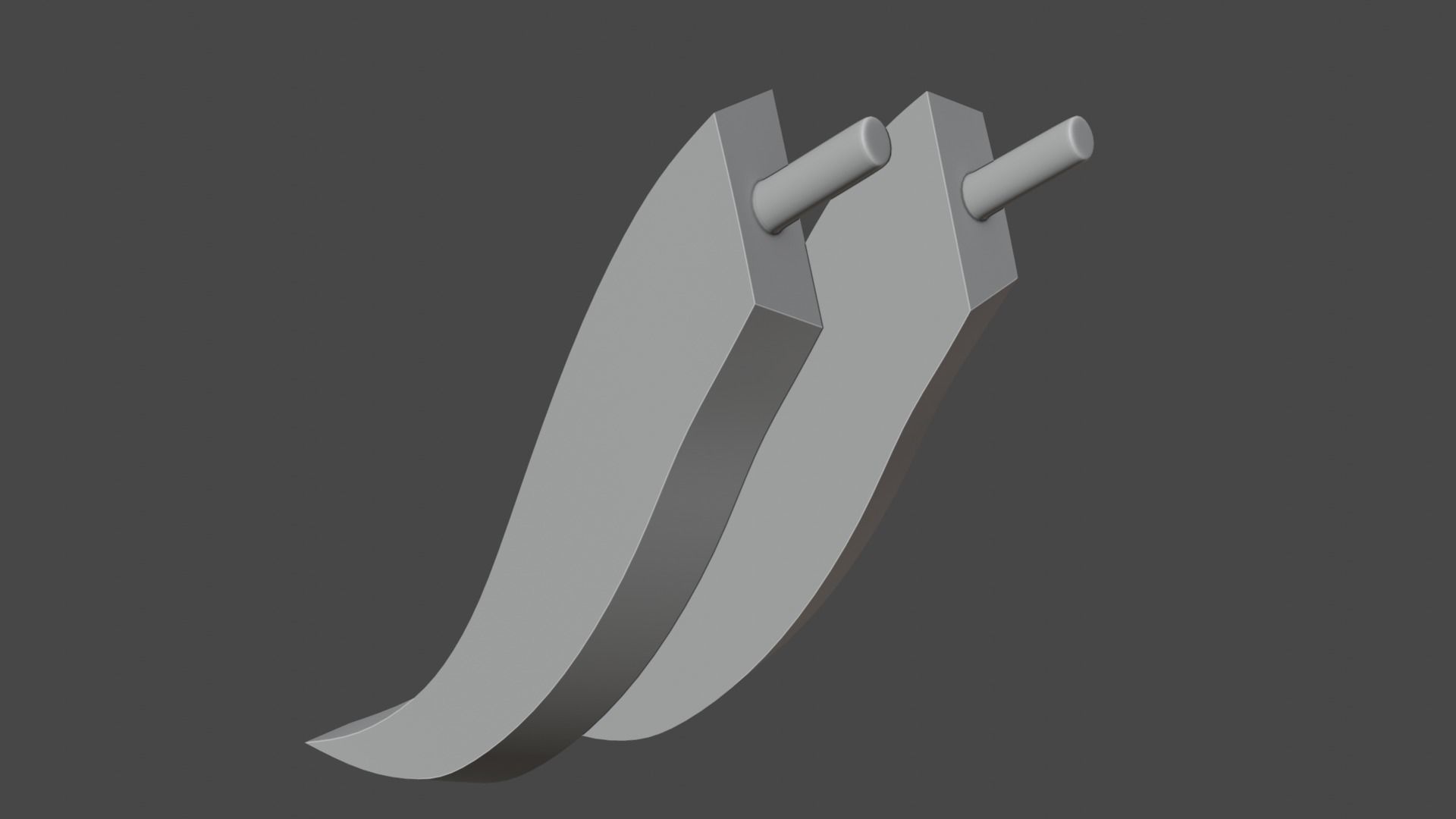 Chaos blade printable 3d model 3D print model_38