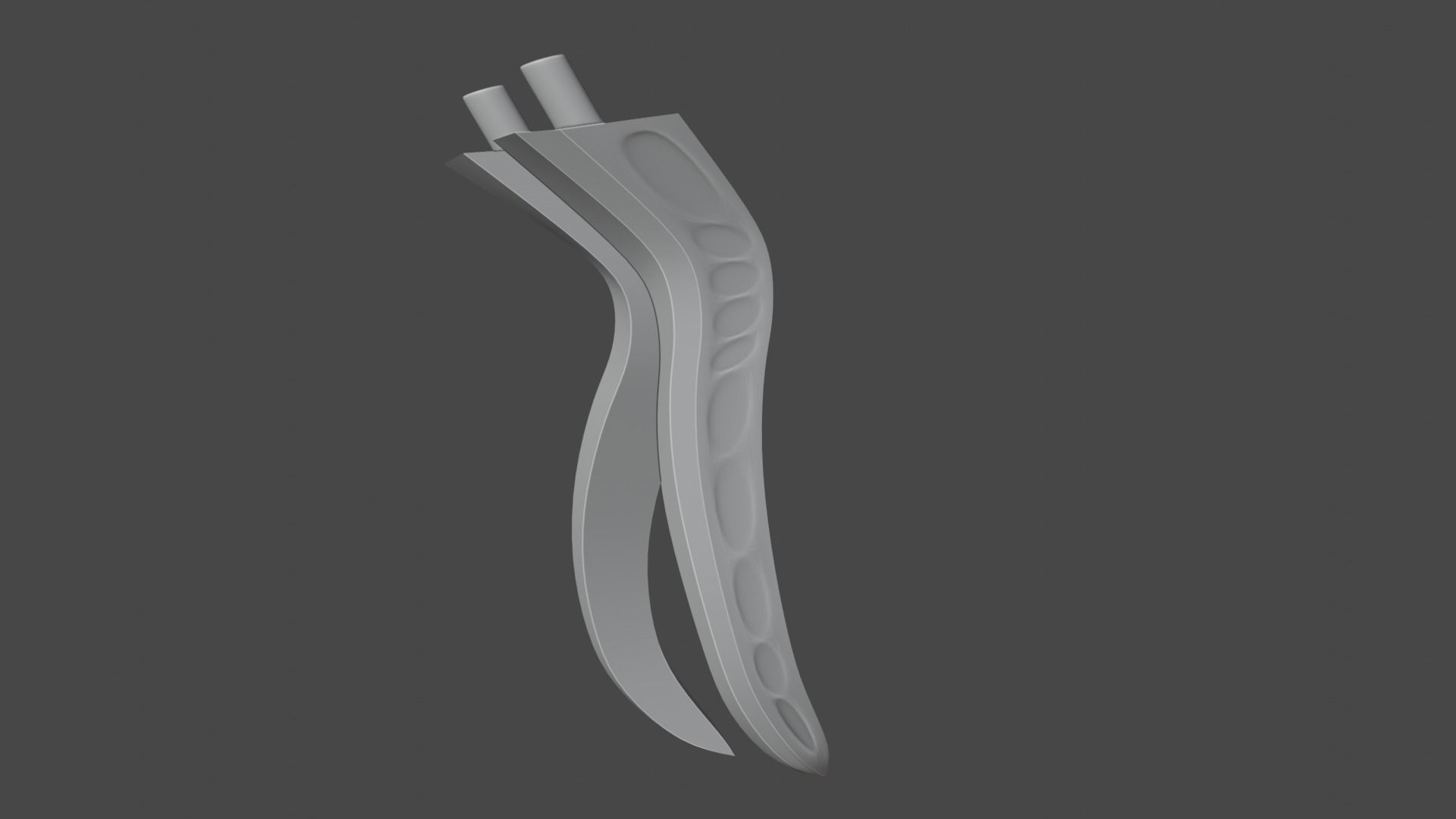 Chaos blade printable 3d model 3D print model_33