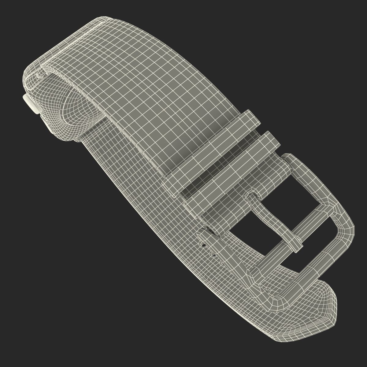 Apple Watch Hermes 42mm Stainless Steel Case 2 3D model_31