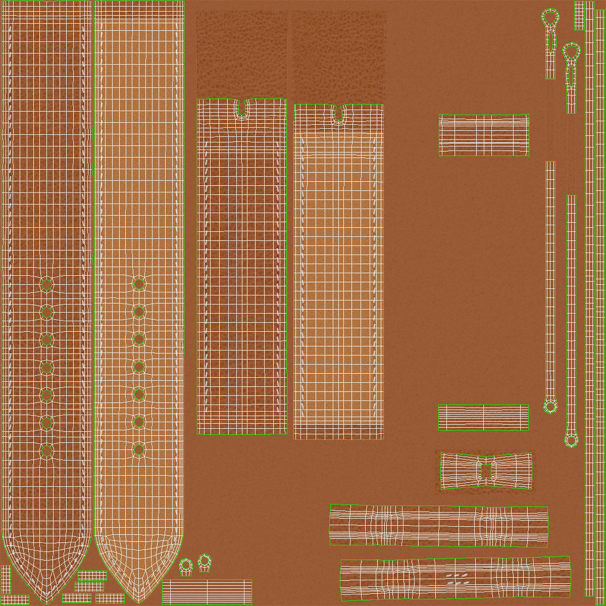 Apple Watch Hermes 42mm Stainless Steel Case 2 3D model_23