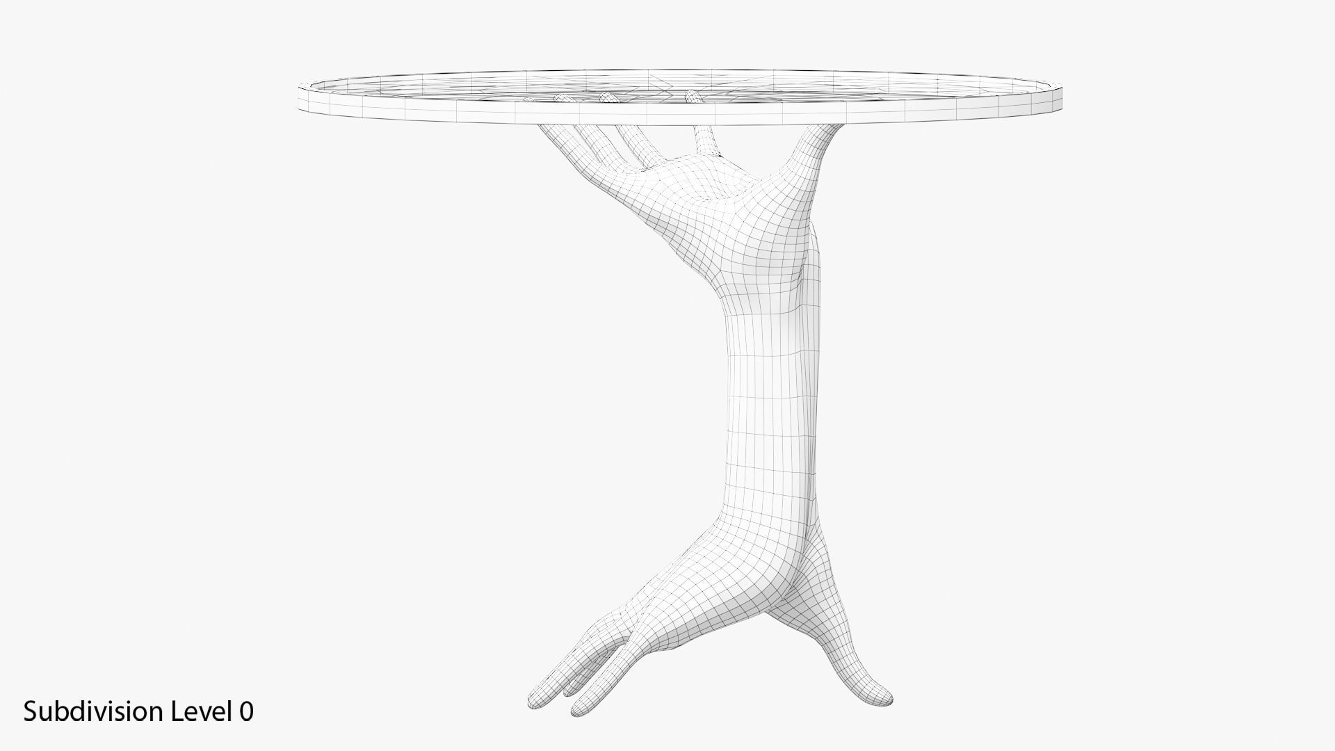 Kelly Wearstler Superluxe Dichotomy Table 3D model_7
