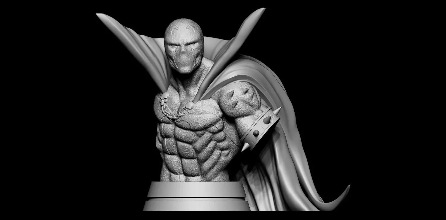 Fan Art Spawn -  Bust 3D print model_0