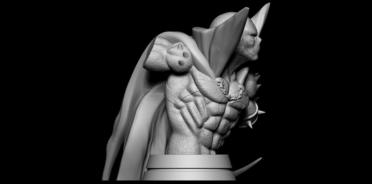 Fan Art Spawn -  Bust 3D print model_3